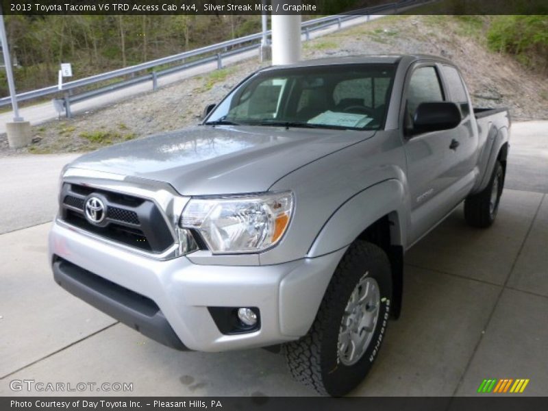 Silver Streak Mica / Graphite 2013 Toyota Tacoma V6 TRD Access Cab 4x4