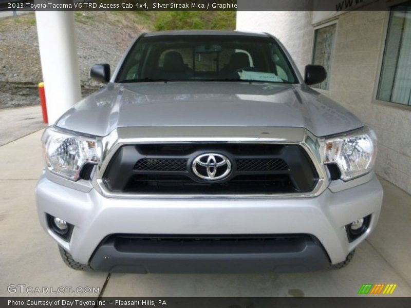 Silver Streak Mica / Graphite 2013 Toyota Tacoma V6 TRD Access Cab 4x4