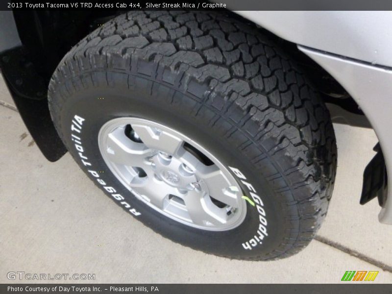 Silver Streak Mica / Graphite 2013 Toyota Tacoma V6 TRD Access Cab 4x4