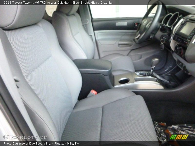 Silver Streak Mica / Graphite 2013 Toyota Tacoma V6 TRD Access Cab 4x4