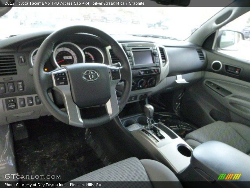Silver Streak Mica / Graphite 2013 Toyota Tacoma V6 TRD Access Cab 4x4