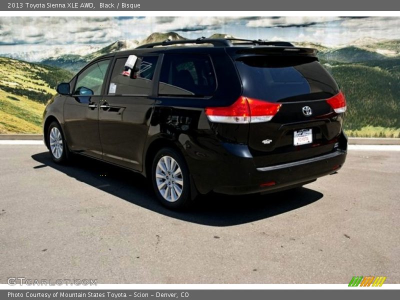 Black / Bisque 2013 Toyota Sienna XLE AWD