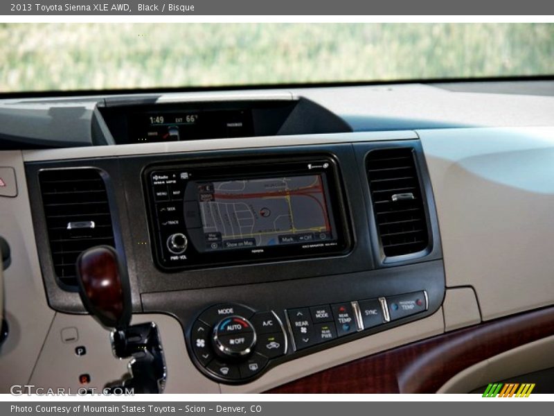 Black / Bisque 2013 Toyota Sienna XLE AWD