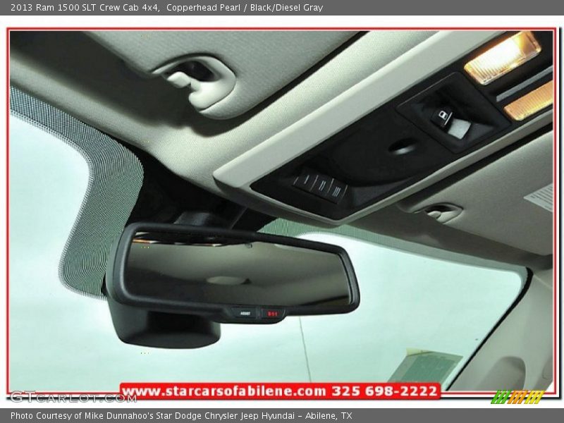 Copperhead Pearl / Black/Diesel Gray 2013 Ram 1500 SLT Crew Cab 4x4