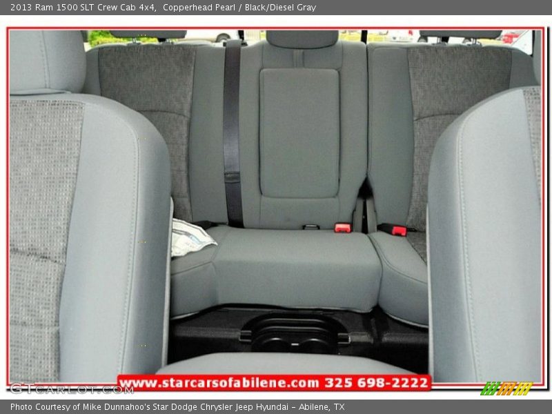 Copperhead Pearl / Black/Diesel Gray 2013 Ram 1500 SLT Crew Cab 4x4