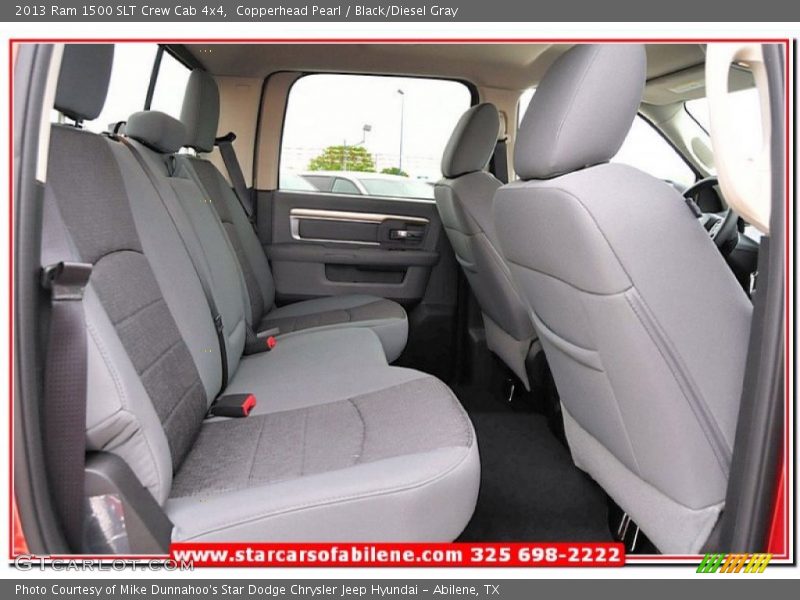 Copperhead Pearl / Black/Diesel Gray 2013 Ram 1500 SLT Crew Cab 4x4