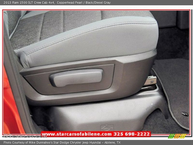 Copperhead Pearl / Black/Diesel Gray 2013 Ram 1500 SLT Crew Cab 4x4