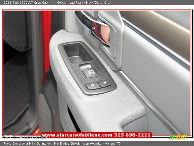 Copperhead Pearl / Black/Diesel Gray 2013 Ram 1500 SLT Crew Cab 4x4