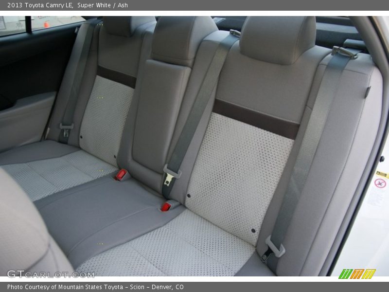 Super White / Ash 2013 Toyota Camry LE