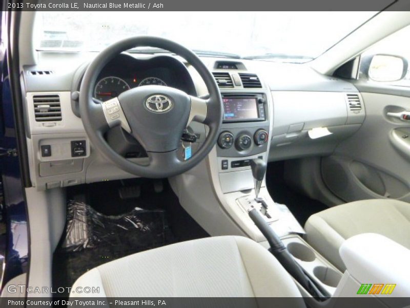 Nautical Blue Metallic / Ash 2013 Toyota Corolla LE