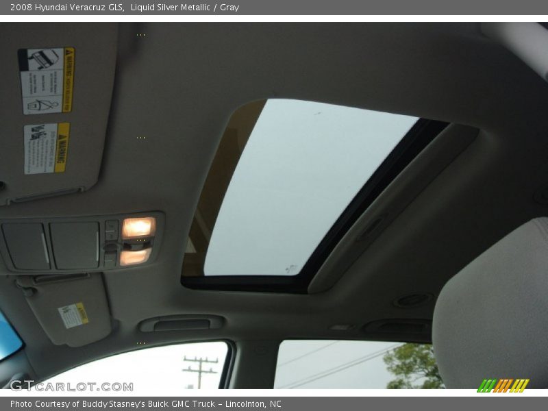 Liquid Silver Metallic / Gray 2008 Hyundai Veracruz GLS