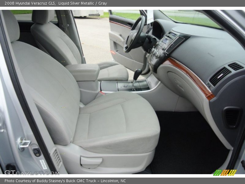 Liquid Silver Metallic / Gray 2008 Hyundai Veracruz GLS
