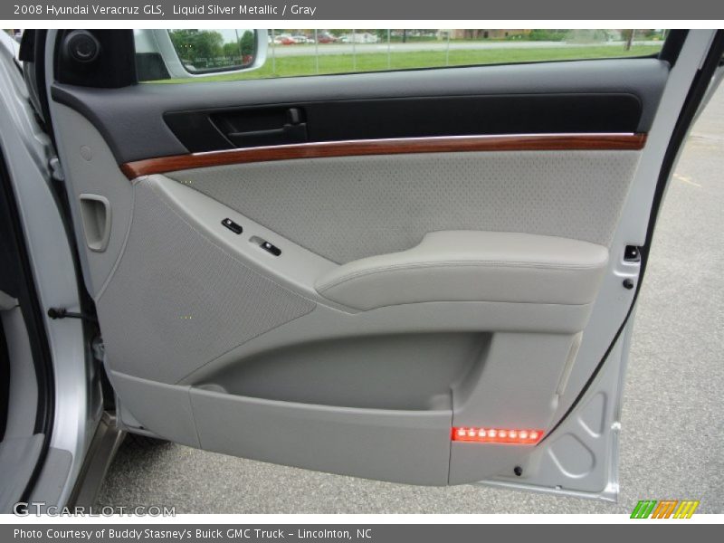 Liquid Silver Metallic / Gray 2008 Hyundai Veracruz GLS