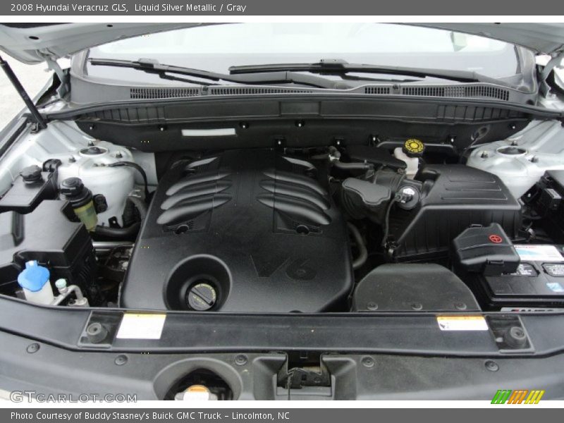 Liquid Silver Metallic / Gray 2008 Hyundai Veracruz GLS