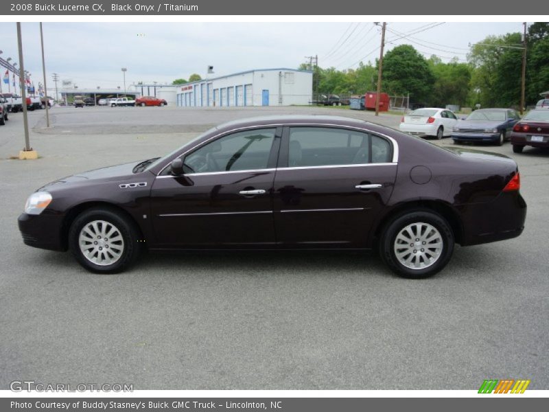 Black Onyx / Titanium 2008 Buick Lucerne CX