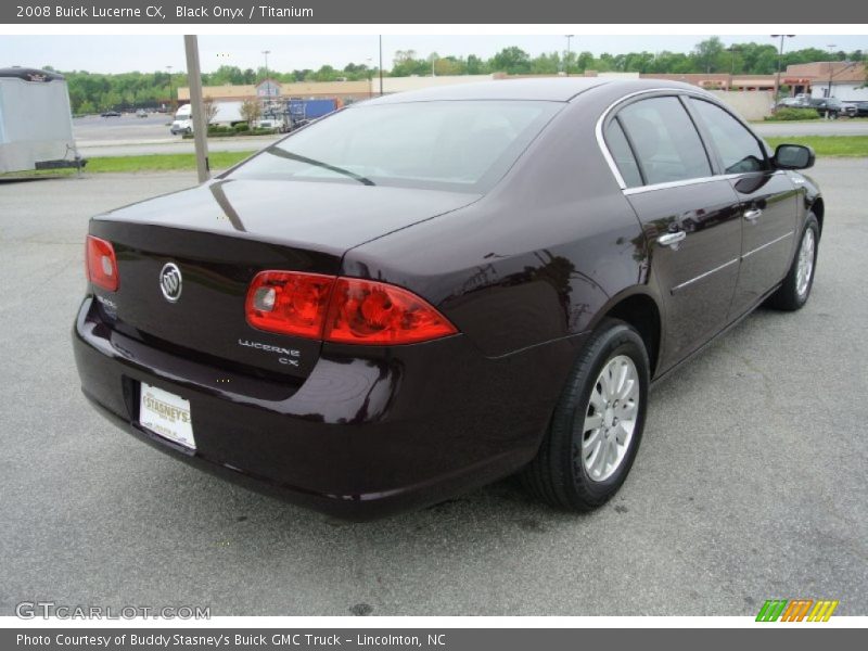 Black Onyx / Titanium 2008 Buick Lucerne CX