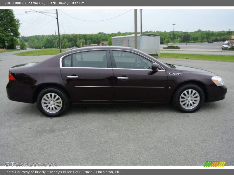 Black Onyx / Titanium 2008 Buick Lucerne CX