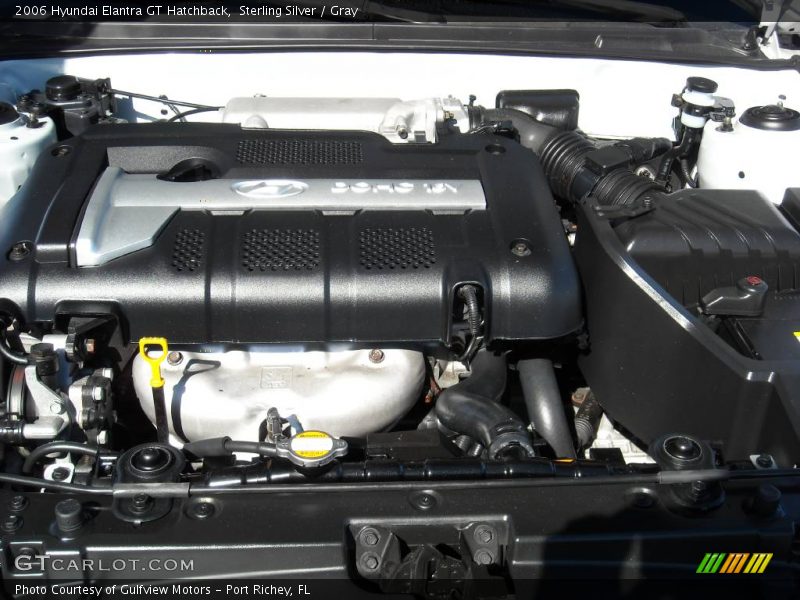 Sterling Silver / Gray 2006 Hyundai Elantra GT Hatchback