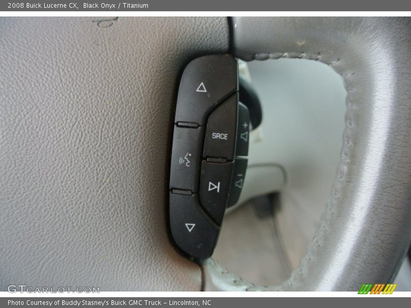 Black Onyx / Titanium 2008 Buick Lucerne CX