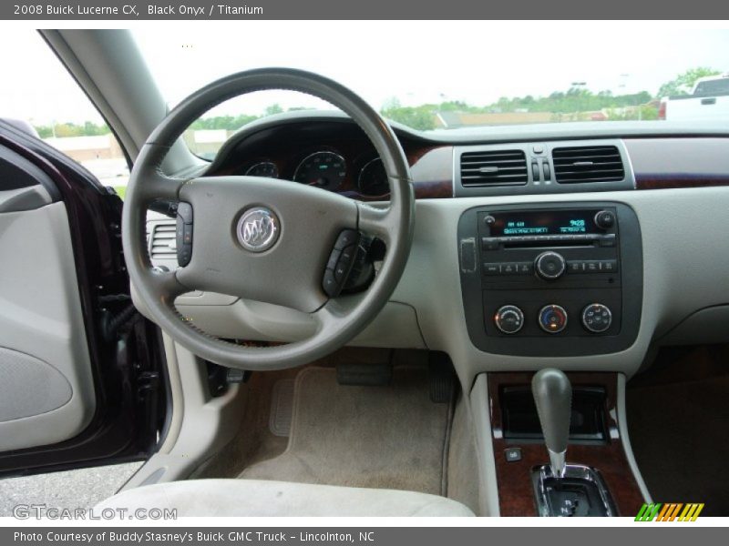 Black Onyx / Titanium 2008 Buick Lucerne CX