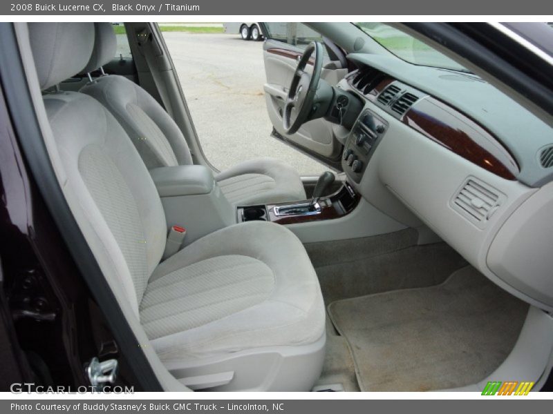 Black Onyx / Titanium 2008 Buick Lucerne CX