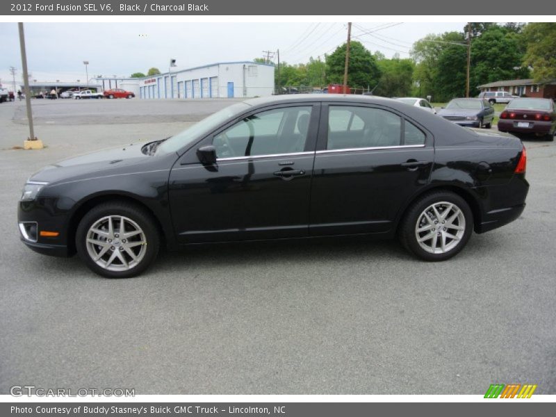 Black / Charcoal Black 2012 Ford Fusion SEL V6