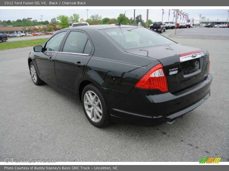 Black / Charcoal Black 2012 Ford Fusion SEL V6