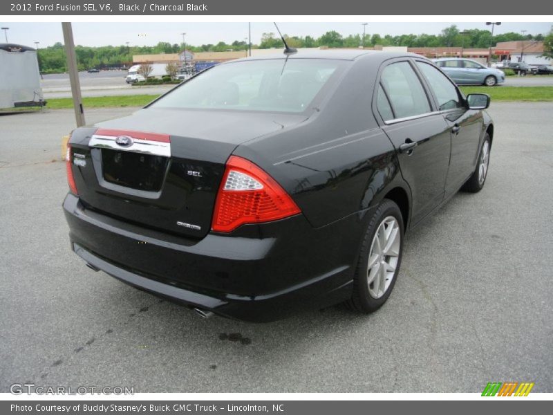 Black / Charcoal Black 2012 Ford Fusion SEL V6