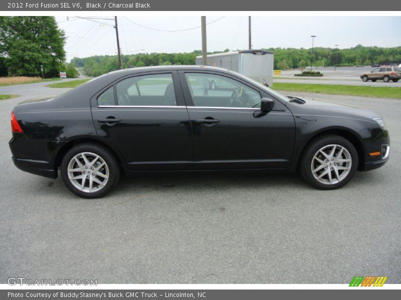 Black / Charcoal Black 2012 Ford Fusion SEL V6