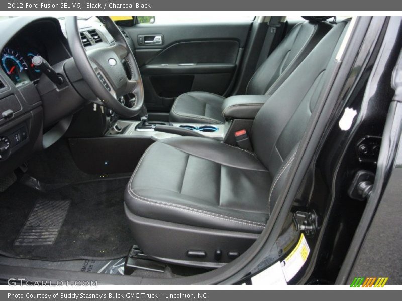 Black / Charcoal Black 2012 Ford Fusion SEL V6