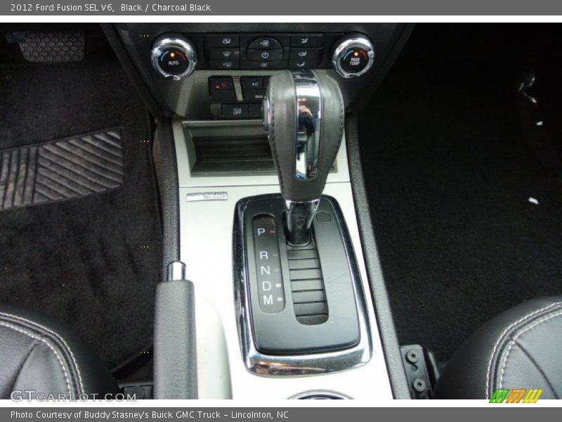 Black / Charcoal Black 2012 Ford Fusion SEL V6