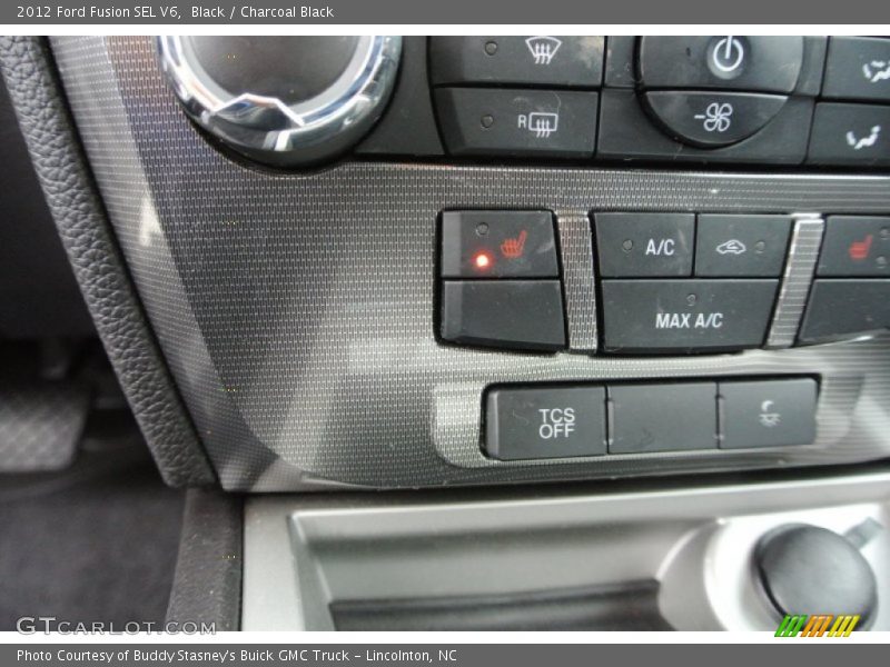 Black / Charcoal Black 2012 Ford Fusion SEL V6