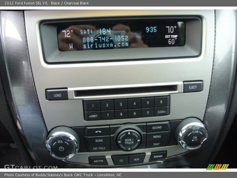 Black / Charcoal Black 2012 Ford Fusion SEL V6
