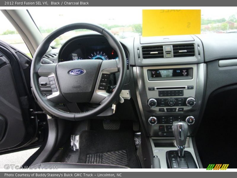 Black / Charcoal Black 2012 Ford Fusion SEL V6