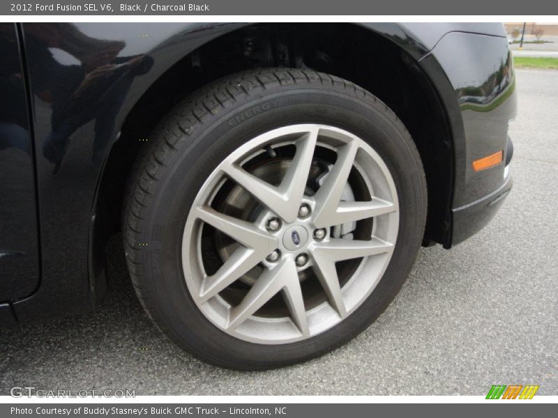 Black / Charcoal Black 2012 Ford Fusion SEL V6