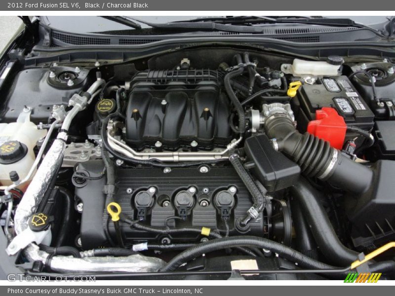 Black / Charcoal Black 2012 Ford Fusion SEL V6
