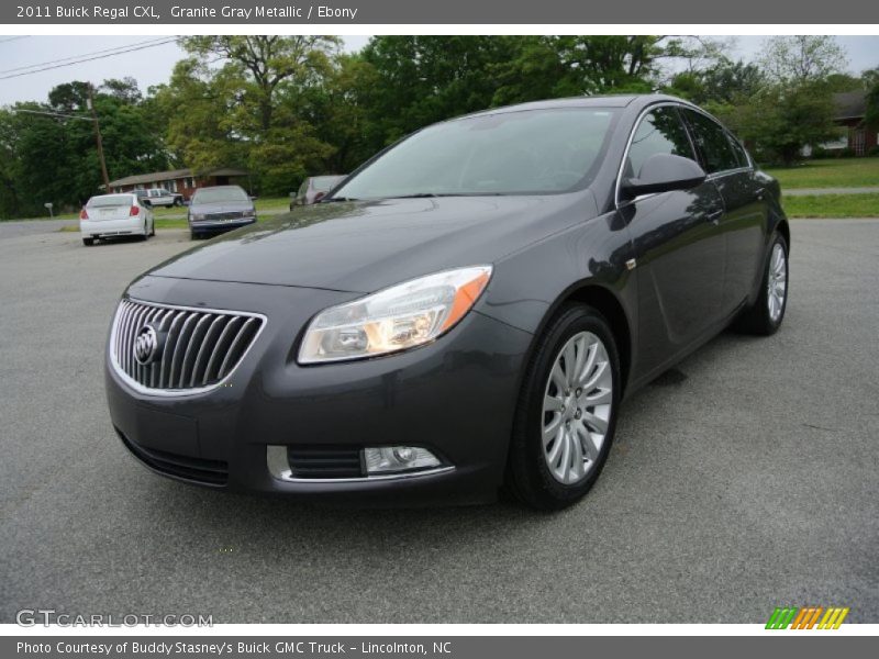 Granite Gray Metallic / Ebony 2011 Buick Regal CXL