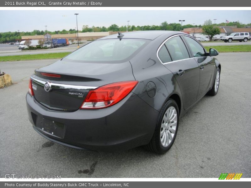 Granite Gray Metallic / Ebony 2011 Buick Regal CXL