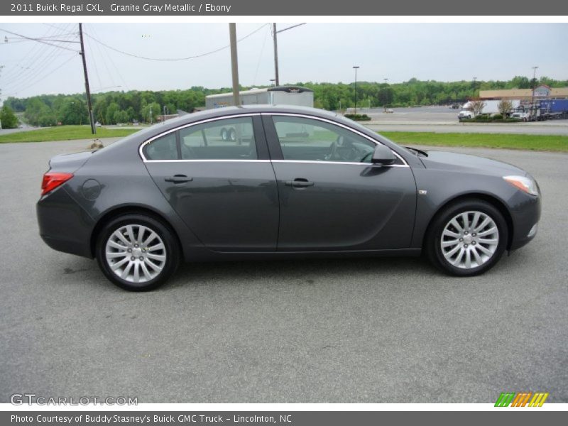 Granite Gray Metallic / Ebony 2011 Buick Regal CXL