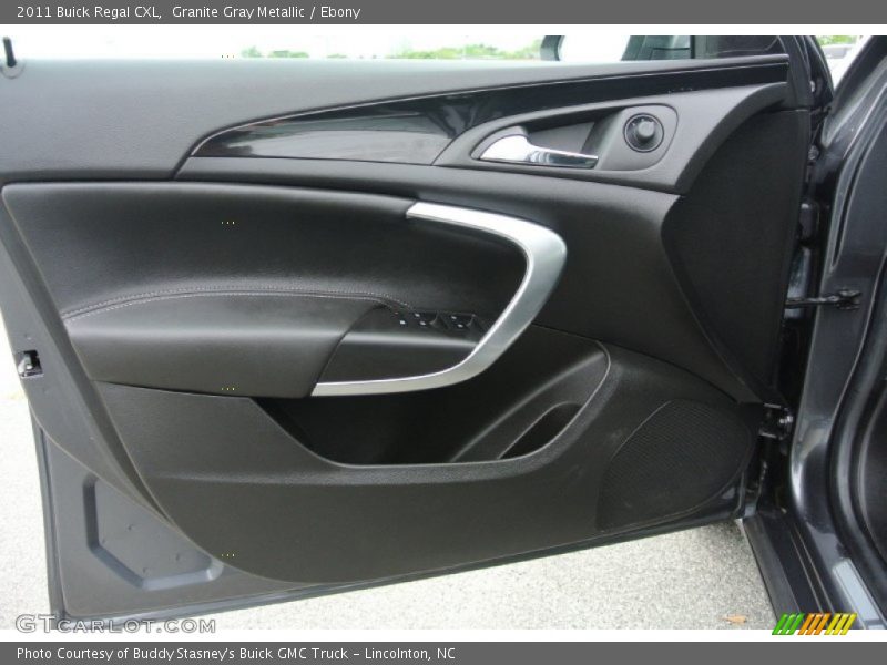 Granite Gray Metallic / Ebony 2011 Buick Regal CXL