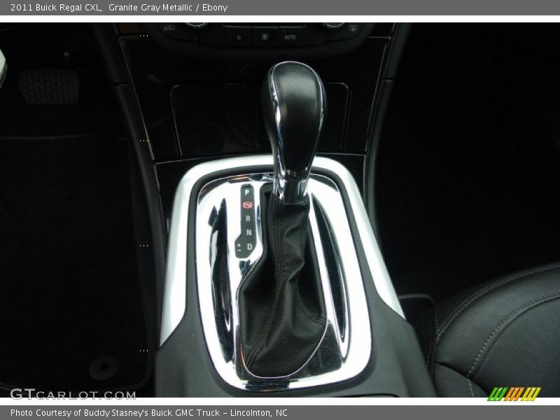 Granite Gray Metallic / Ebony 2011 Buick Regal CXL