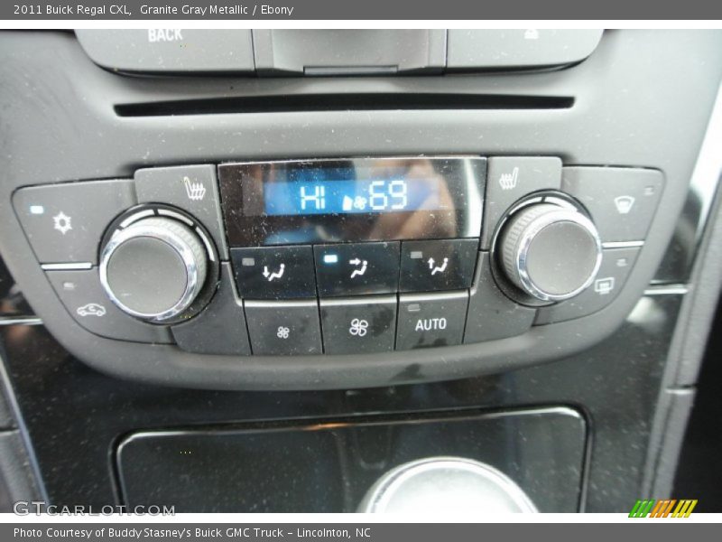 Granite Gray Metallic / Ebony 2011 Buick Regal CXL