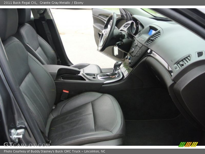 Granite Gray Metallic / Ebony 2011 Buick Regal CXL