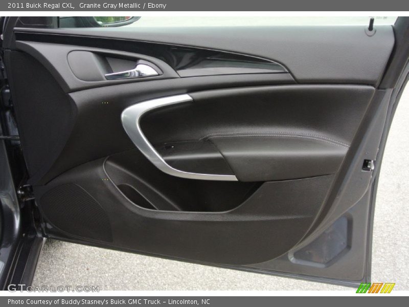 Granite Gray Metallic / Ebony 2011 Buick Regal CXL