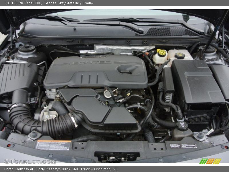 Granite Gray Metallic / Ebony 2011 Buick Regal CXL