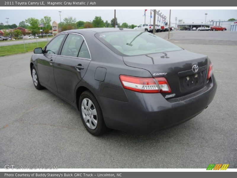 Magnetic Gray Metallic / Ash 2011 Toyota Camry LE