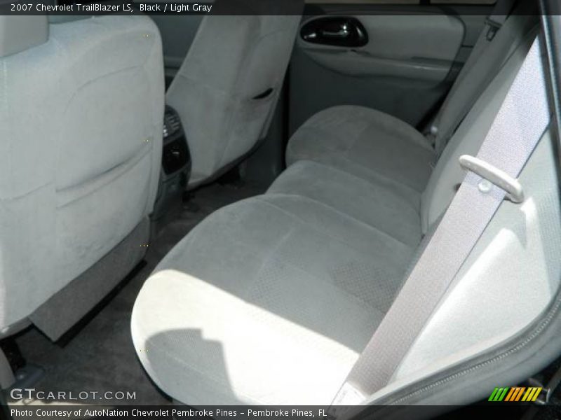 Black / Light Gray 2007 Chevrolet TrailBlazer LS