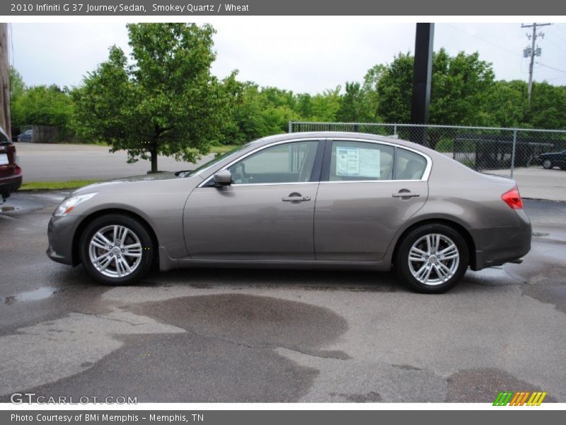 Smokey Quartz / Wheat 2010 Infiniti G 37 Journey Sedan