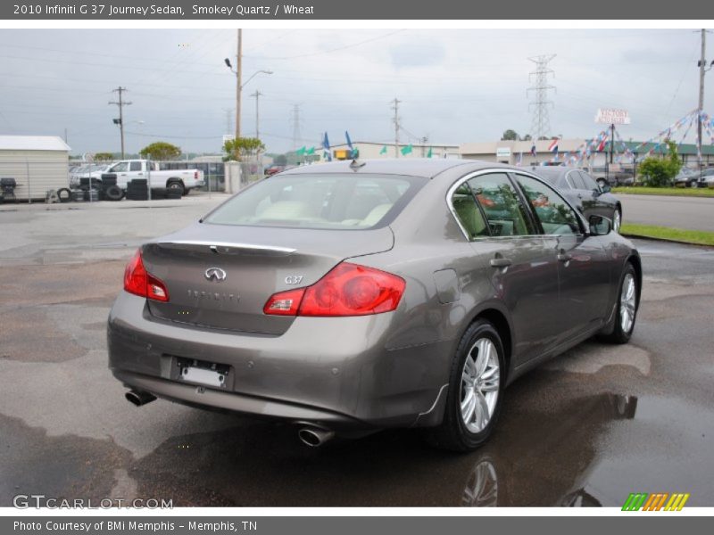 Smokey Quartz / Wheat 2010 Infiniti G 37 Journey Sedan