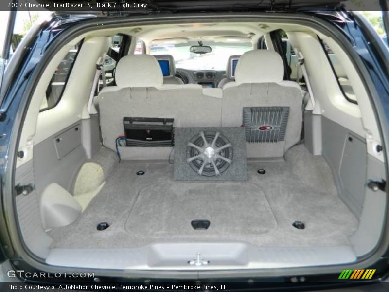 Black / Light Gray 2007 Chevrolet TrailBlazer LS
